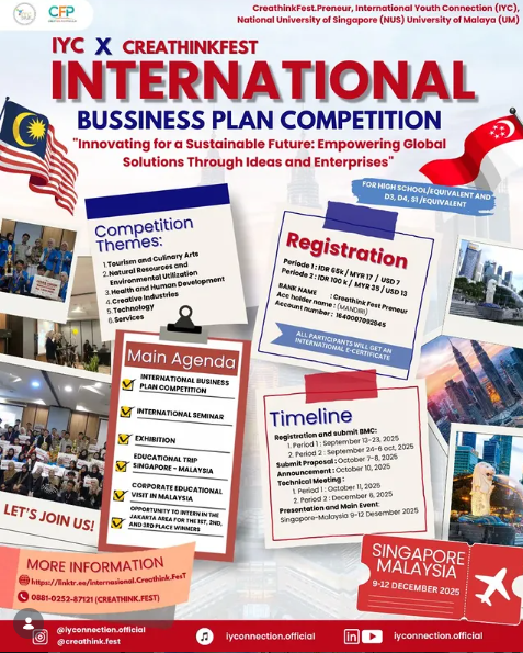 International Business Plan Competition 2025